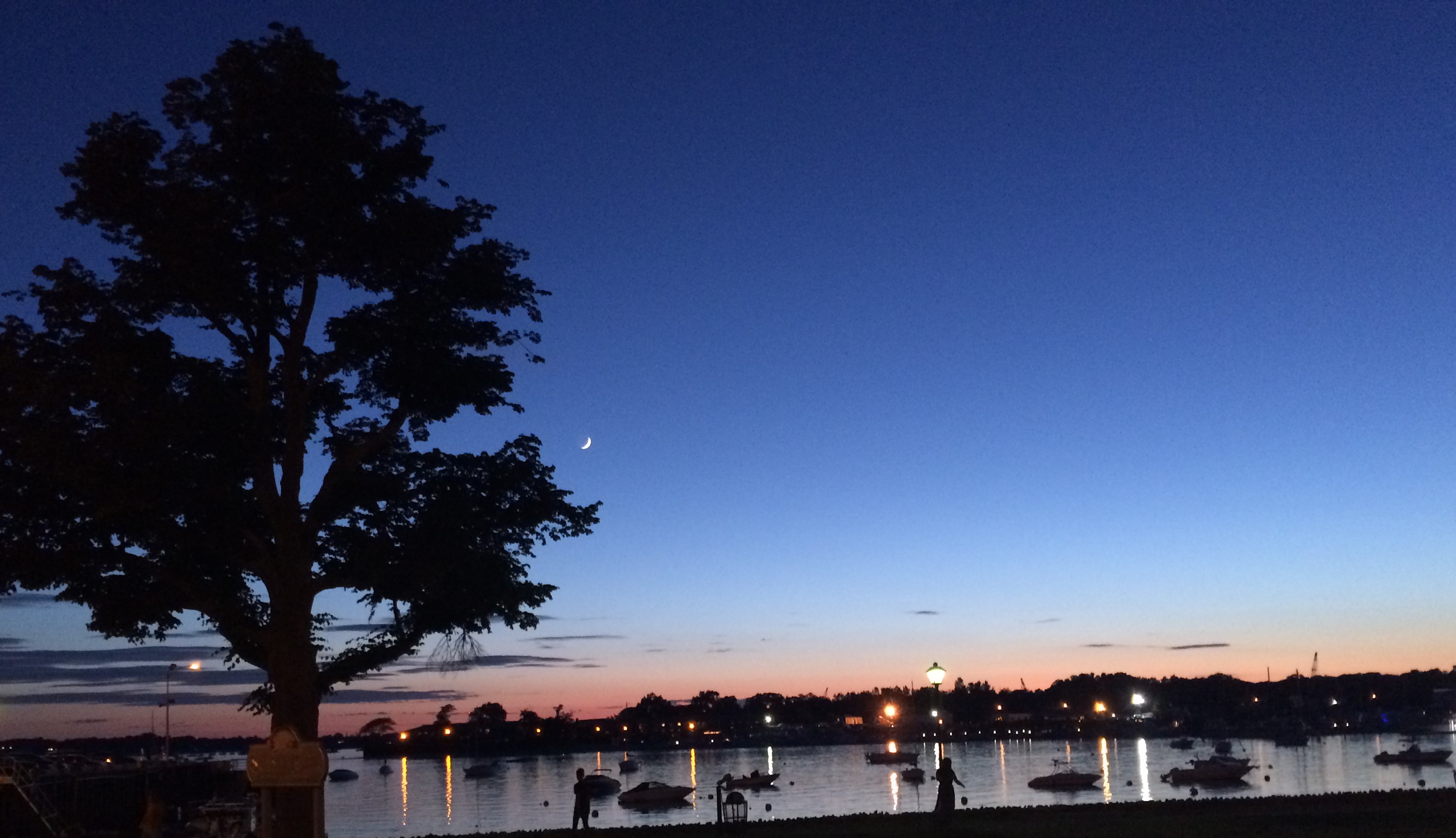 Manhasset Bay at Dusk Copyright 2018-2024 Michael J. Roberts